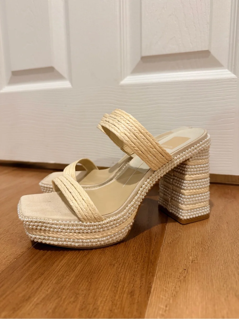 Dolce Vita Alani Faux Pearl Heels